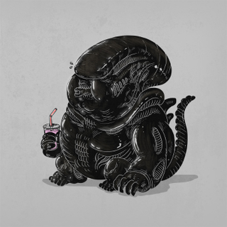 Illustration for article titled Morbidly obese versions of iconic pop culture characters by Alex Solis